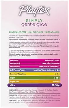 Authentic Playtex feminine care products imported from USA