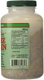 YS Organic fresh bee pollen supplement nutrition facts and dosage instructions label