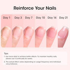 Gellen cherry blossom scented non polish nail treatment packaging