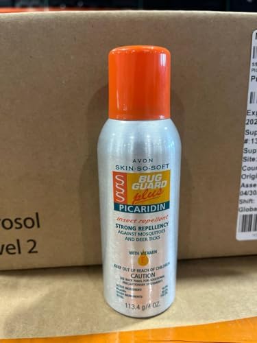 Avon travel friendly four fluid ounce insect repellent pump bottle close up
