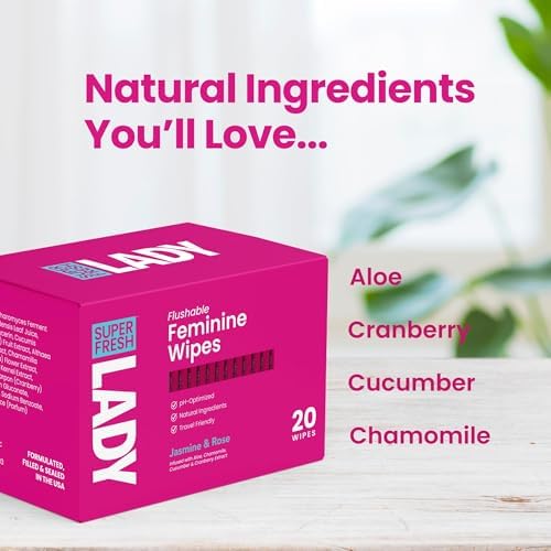 USA imported feminine hygiene wipes for gym and daily freshness