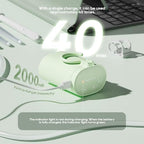 GNEGKLEAN portable enema kit showing the water basin and USB charging port.