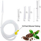 The three different reusable and flexible nozzle tips included in the GNEGKLEAN colon cleanse kit.