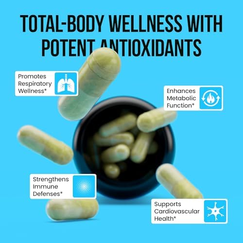 Side view of OroLine Nutrition immune support capsules dietary supplement