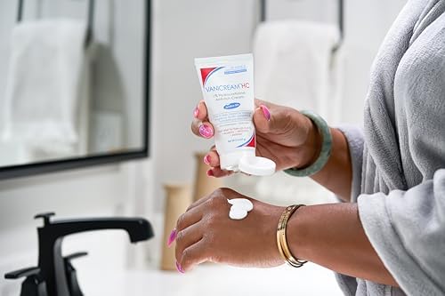 Back label of Vanicream Hydrocortisone showing drug facts and directions