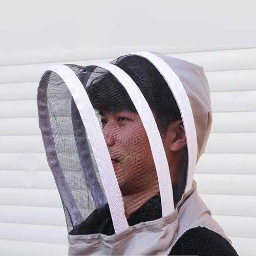 Protective bee proof head cover for fishing
