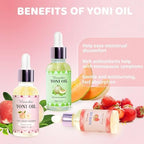 Wovarkie feminine deodorant oil 30ml bottles with applicator for intimate moisturizing.