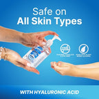 Germ-X Hydrating Hand Sanitizer, with Hyaluronic Acid, 8 FL Oz (Pack of 6), No Rinse Formula, Sanitizing Liquid Gel for All Skin Types, Formulated without Parabens, Phthalates & Dyes - Image 6