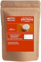 Pure natural dextrose powder for post-workout glycogen replenishment
