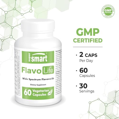 Supersmart FlavoLife packaging layout detailing the thirty day supply instructions