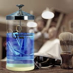 Gusnilo borosilicate glass disinfection container for salon equipment