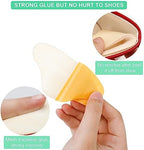 Six pair value pack of imported MUKIFINE heel liners for shoe size correction.