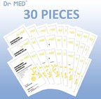 Dr. Med non stick surgical incision dressing strip package contents for first aid use