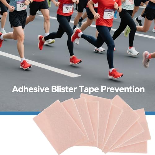Value pack of 50 moleskin sheets for foot health and athletics.