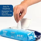 Durable spunlace fabric of TenderProtect adult wipes