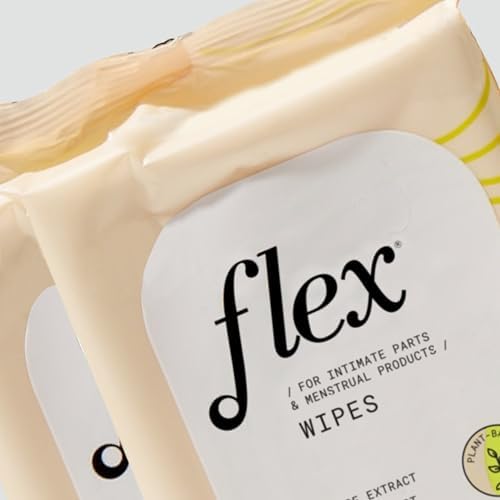 Plant-based biodegradable wipes for cleaning menstrual discs.