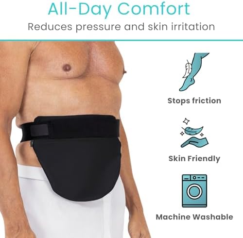 Vive machine washable medical ostomy belt close up shot