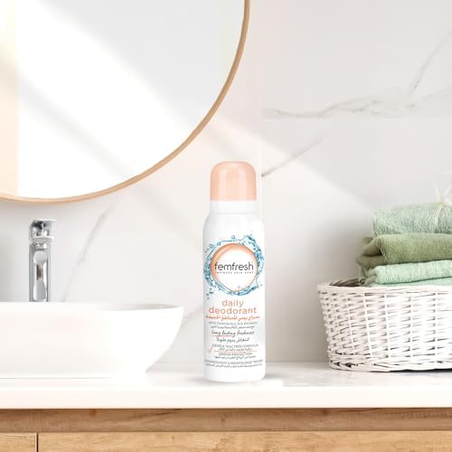 Femfresh daily intimate deodorant spray for long lasting odor protection and freshness