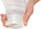Premier drainable pouching system showing the beige ComfortWear panel and integrated filter.