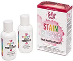 Punky Pre-Dye Skin Protector and Post-Dye Stain Remover bottles