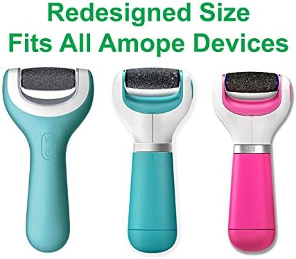 Pack of four professional grade extra coarse replacement rollers for callus removal.