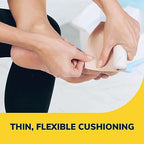 Back of packaging showing instructions for Dr. Scholl's Moleskin rolls
