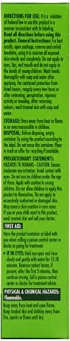 Back label of OFF! Botanicals insect repellent wipes displaying instructions for use and active ingredient details.