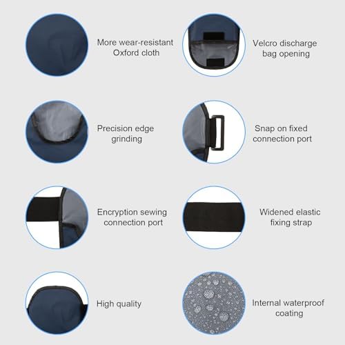 FSUHHIAD 2 pack ostomy wrap showing breathable 3D mesh material.