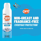 Two pack Off! bug spray bottles showing packaging