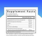 Seeking Health HistaminX supplement facts and ingredient label on back of bottle