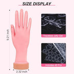 Full set of Bolt Bee practice hand with 48 adhesive tabs