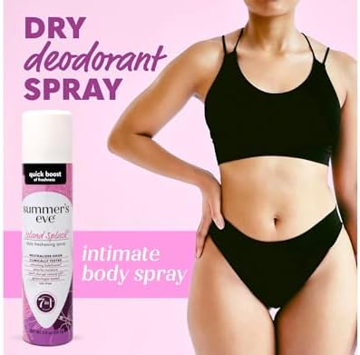 Authentic USA imported Summer's Eve Island Splash daily intimate body spray