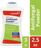 Leader moisture absorbing powder for odor and wetness control.