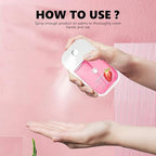 GKOKG 2pcs Hand Sanitizer Spray, Portable Power Mist Hydrating Hand Sanitizers Spray Travel Size, Pocket Hand Sanitizer Multi-Flavor Cleanses Your Hands - Image 3
