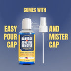 Sting-free bandage removal spray for Continuous Glucose Monitoring and dialysis port care.