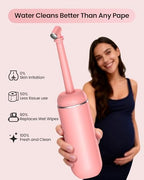 Handheld feminine hygiene sprayer for maternity and camping use