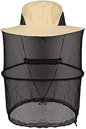 Side profile of NC unisex bucket hat with hidden mesh netting