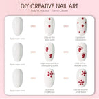 Mnk66 nail art liner brush detail view