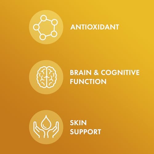 Side view of Dr. Mercola antioxidant skin health supplement showing authentic USA import labeling details.