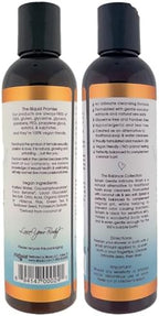 Sliquid Splash Gentle Intimate Cleanser 8.5 Fluid Ounce bottle showing organic botanical ingredients.