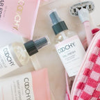 Coochy intimate care product line featuring the Peony Prowess floral scent