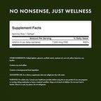 Swanson pro-Vitamin A 7500 mcg antioxidant softgels bottle side view
