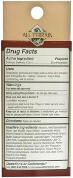 Two fluid ounce travel size tube of paraben free anti itch skin protectant cream