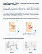 Ergonomic pelvic floor physical therapy tool for postpartum recovery support.