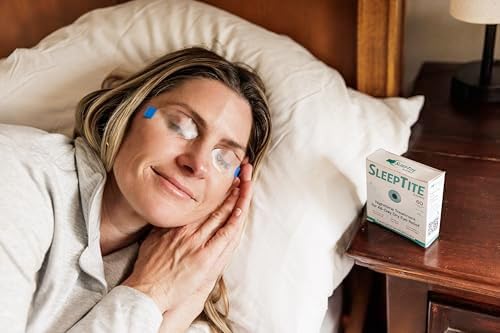 Hypoallergenic adhesive eye patches for CPAP users