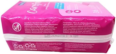 Bulk pack of Carefree Acti-Fresh unscented panty liners for long lasting daily freshness.