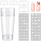 Subay French Nail Stamper Kit front view with components.