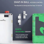 Durable steel cardiac outer box for public emergency response