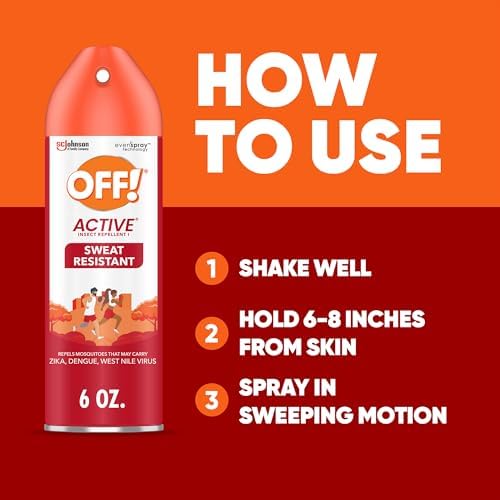 OFF Active premium mosquito repellent multi pack illustrating continuous aerosol spray design