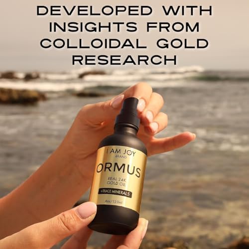 I Am Joy Co. Ormus Gold Oil Monoatomic ingredient texture